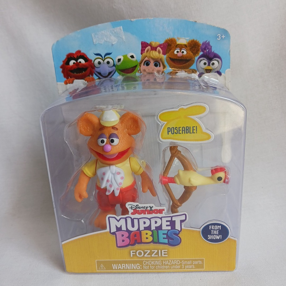 Disney Junior Muppet Babies Fozzie Bear Plush